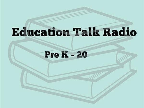 The logo of Education Talk Radio