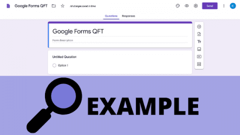 Example: Make Your Own QFT with Google Forms